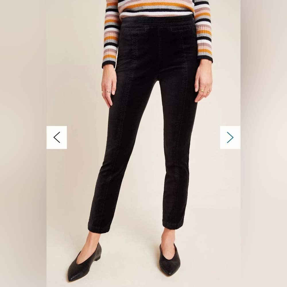 The Essential Velvet Slim Trousers